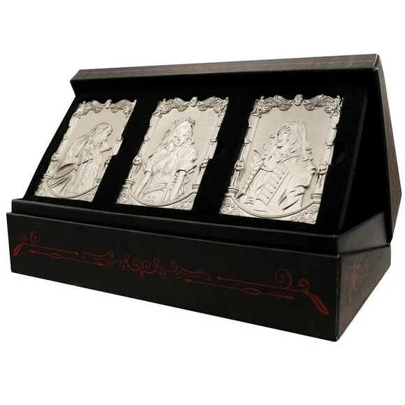 Castlevenia Alucard Maria Renard & Richter Belmont Metal Card Figurine Ingots